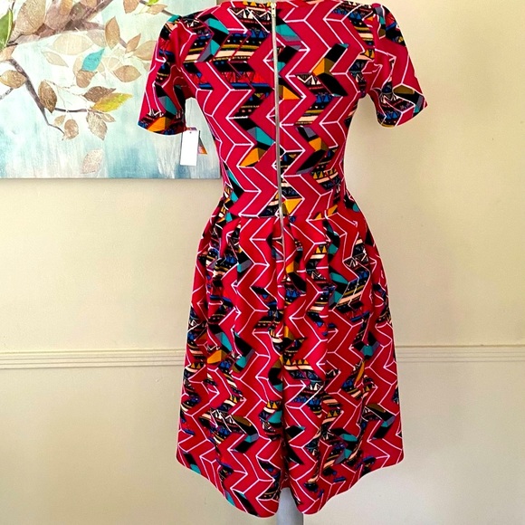 LuLaRoe “AMELIA” MIDI DRESS SIZE SMALL 🌟NWT🌟 - Picture 8 of 16